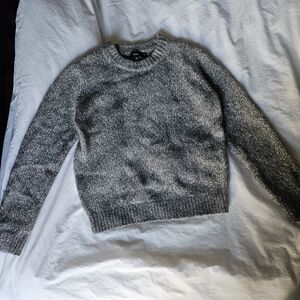 Grey Wool Theory Sweater